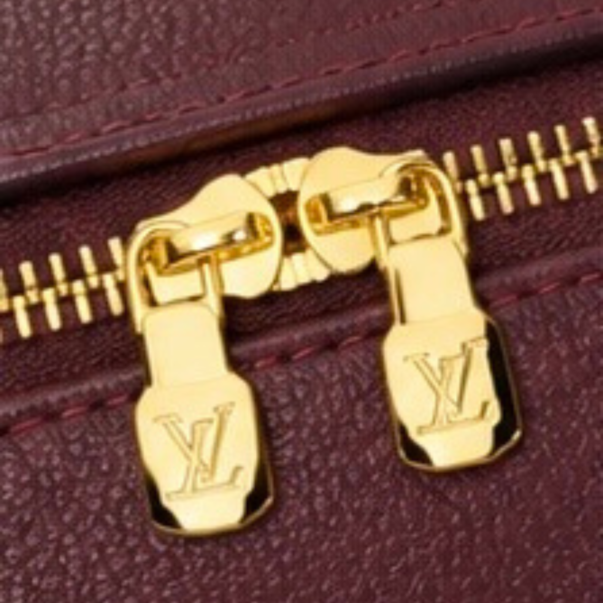 Louis Vuitton Cat Charm Speedy 30 Satchel-Burgundy